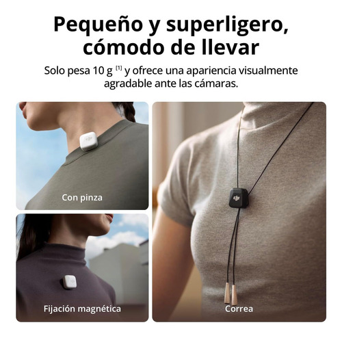 Dji Mic Mini (2 Tx + 1 Rx + Estuche De Carga) Inalámbrico