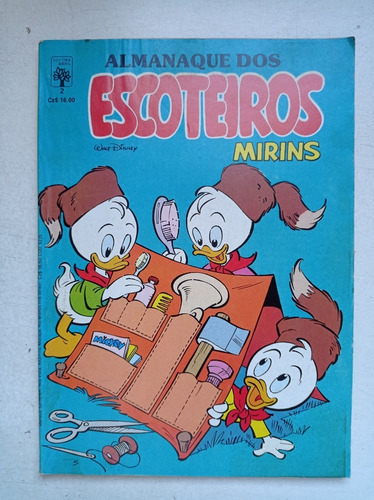 Almanaque Dos Escoteiros Mirins Nº 2 - Ed. Abril - 1987