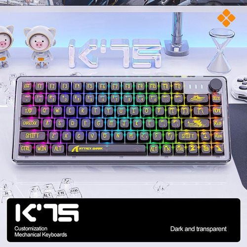 Magic-refiner 81 Keys Compact Gaming Keyboard Y Cable Usb C