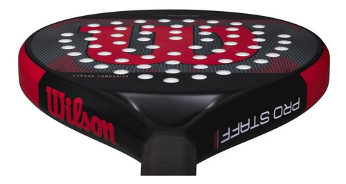 Paleta Padel Wilson Pro Staff Team 370 Grs Redonda Foam 38mm