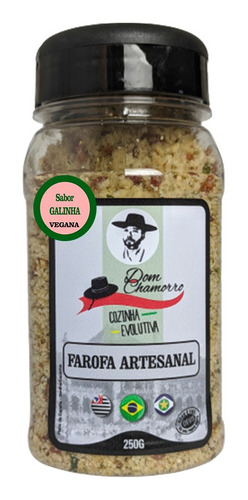 Farofa Artesanal Vegana Sabor Galinha - Dom Chamorro