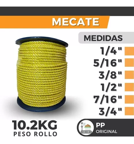 Rollo De Mecate Plastico