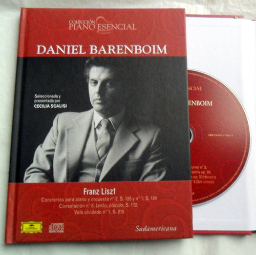 Daniel Barenboim * Franz Liszt : Piano Esencial Cd + Libro