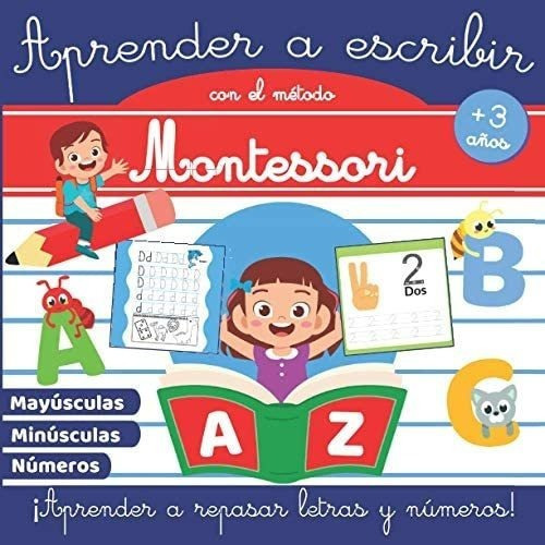 Libro Aprender A Escribir Con Método Montessori: Libro&..