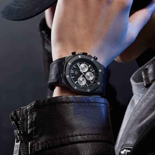 Reloj Para Hombre Con Correa De Silicona, Reloj Deportivo Co