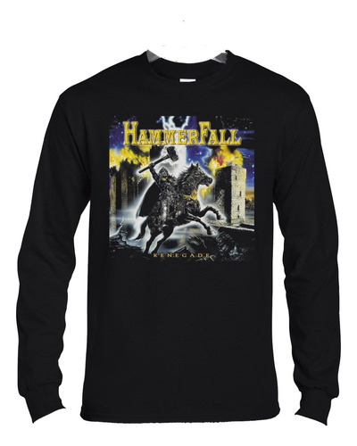 Polera Ml Hammerfall Renegade Metal Abominatron