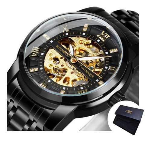 Relojes De Pulsera Automáticos Winner Mechanical Skeleton