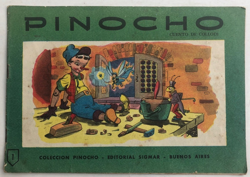 Pinocho Nº 1 Coleccion Pinocho Edit Sigmar 1958 
