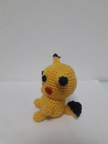 Pikachu Mini Bordado A Mano