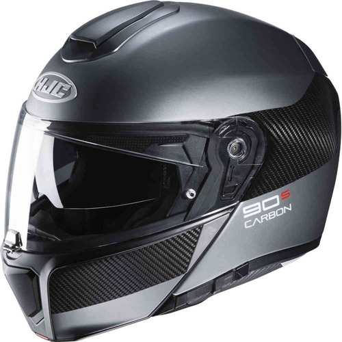 Casco Para Moto Hjc Rpha 90 Carbon Luve Mc5sf Gris/carbon