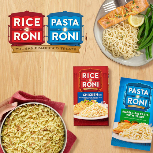 Pasta Roni Ajo Alfredo Fettuccine, 4.7 Onzas (paquete De 12)