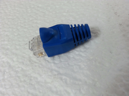 Conectores Con Sus Botas Rj45 Cat5e Surt Pack De 50 Uds