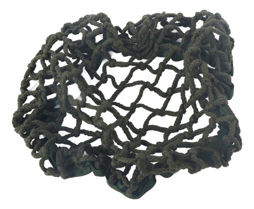 Funda De Casco De Red De Camuflaje De Algodón Verde Militar