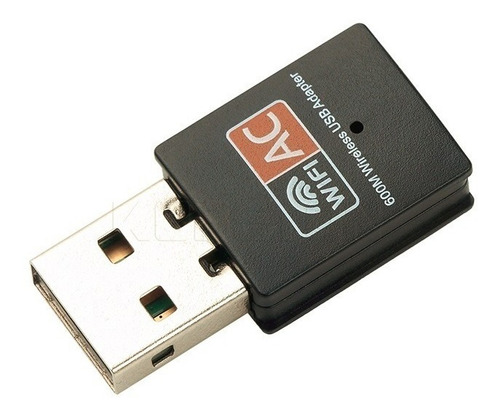 Adaptador Usb Wifi Dual Band Wireless 2.4 E 5ghz Menor Mundo