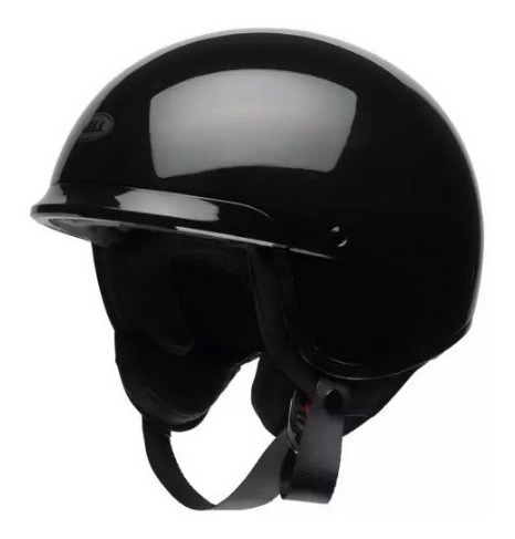 Casco Moto Bell Scout Air Negro Brillante