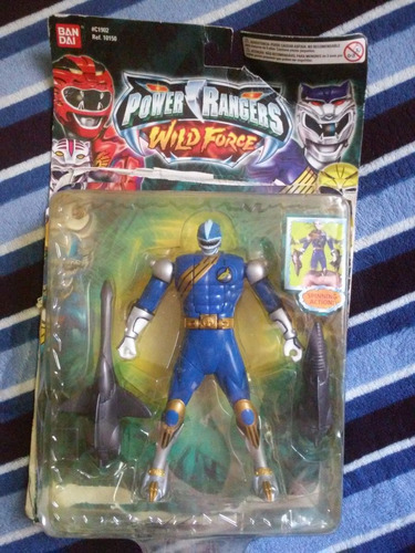Power Rangers Fuerza Salvaje Original Azul