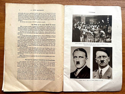 Revista L`llustration -1938- L´hitlerisme - Hitlerismo