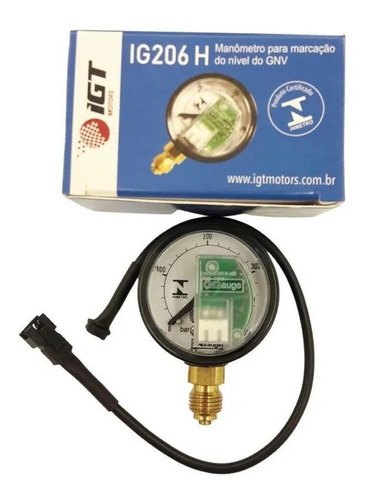 Manômetro De Pressão Igt Ig206