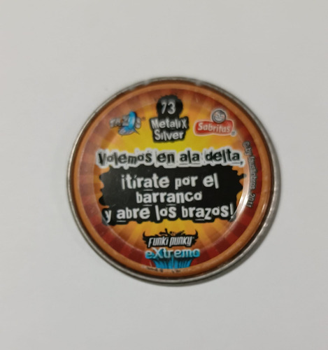 Tazo Funki Punky Extremo 73 Metalix Silver Nuts (Usado)