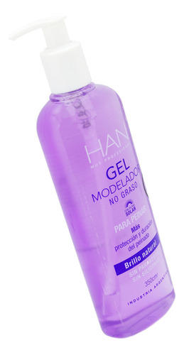 Han Gel Modelador No Graso Para Peinar Brillo Natural 3c
