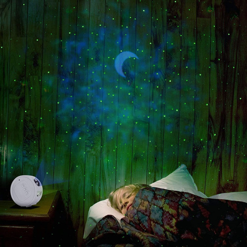 Imagen 7 de 7 de Galaxy Projector Light 3 En 1 Starry Night Sky Con Auro...