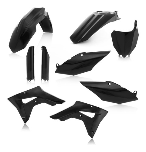 Kit Partes Plasticas Negro Honda Crf 450 Rx 2017 2018