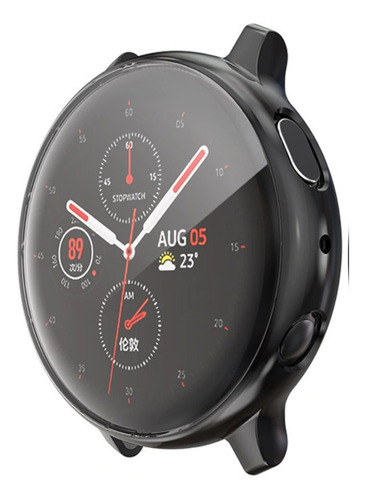 Capa Proteção Tela P Samsung Galaxy Watch Active 2 44mm Pret