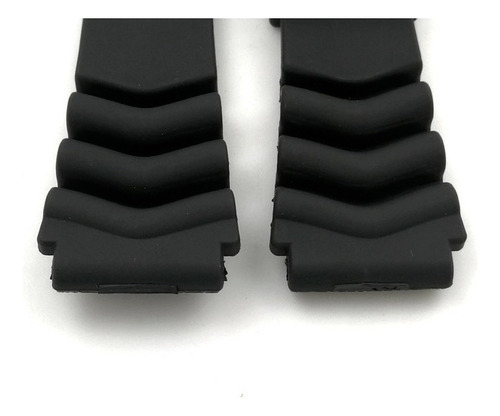 3 Correas De Caucho Compatible Con Reloj Nautica 20mm
