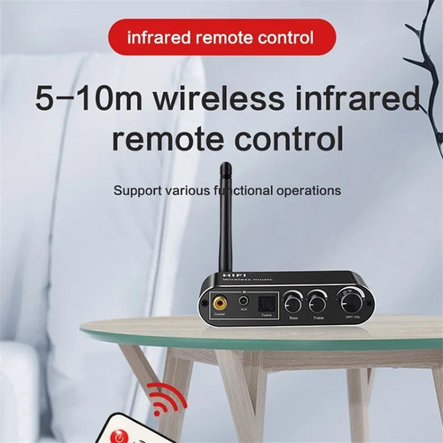 Receptor De Audio Inalámbrico Bluetooth, Convertidor Dac C