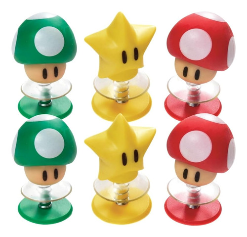 396657 Super Mario Brothers Creature Pop Ups 6 Piezas F...