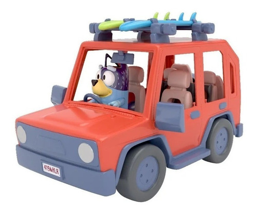 Imagen 1 de 7 de Bluey Auto Familiar Heeler 4 Wd + Figura C/acc 13018