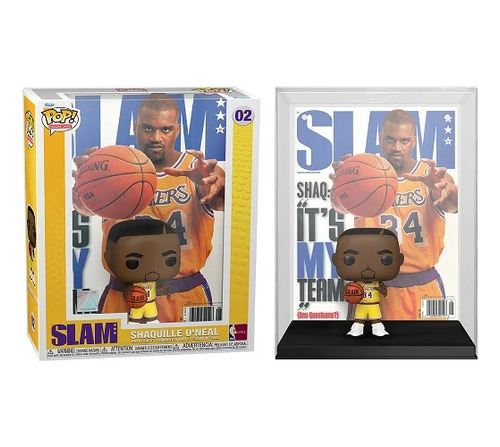 Funko Pop! Nba Cover Nba  Shaquille Oneal 02