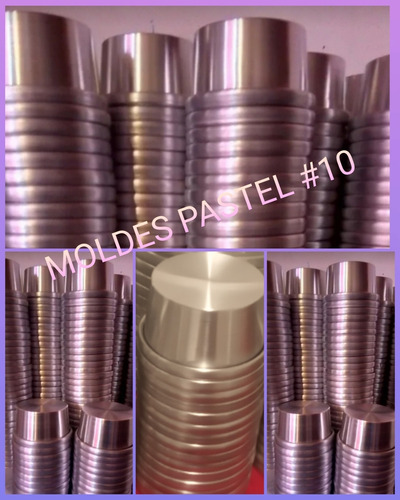 Moldes Pastel #10 (5 Pz)