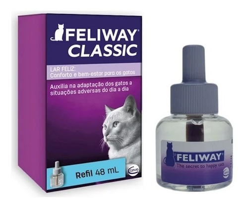 Refil Feliway Classic Para Gatos 48ml - Ceva