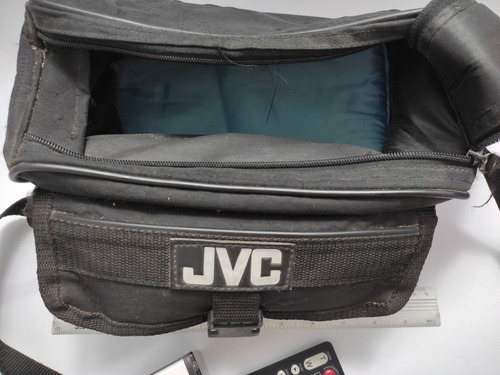 Case Jvc Só Bolsa P Filmadora C Carregador Controle E Fita (Usado)