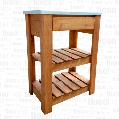 Imagen 4 de 10 de Vanitory 60cm Con Bacha Mesada Recta 2 Deck Barral Toallero