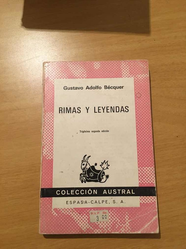 Rimas Y Leyendas De Gustavo Adolfo Bequer