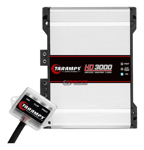 Imagem 2 de 9 de Modulo Taramps Hd 3000 2 Ohms 3000w Rms Amplificador Som Aut