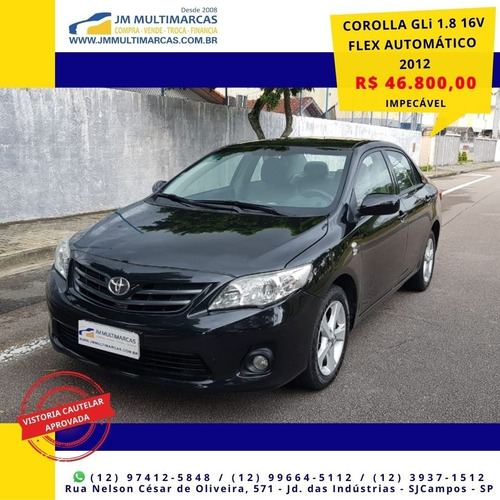 Corolla Gli 1.8 16v Flex 2012 Automático Impecável