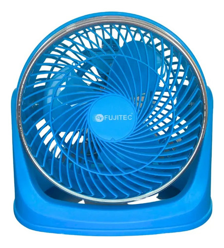 Ventilador De Mesa Fujitec Cf-4008 - Celeste