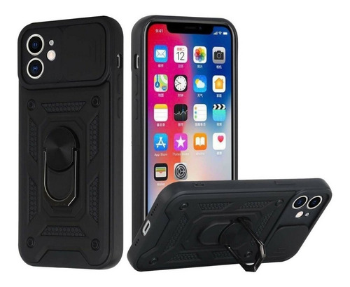 Estuche Antichoque Armor Junshi Para iPhone 12 Pro Max 6,7