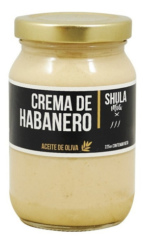 Crema De Habanero Artesanal 100% Natural 225grs