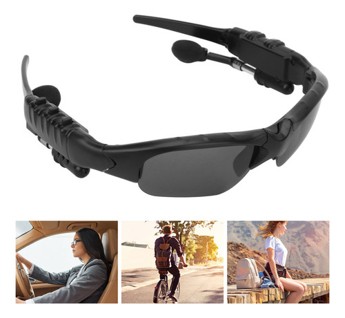 - Sistema De Bocina Abierto Polarizador Negro De Sunglasses,