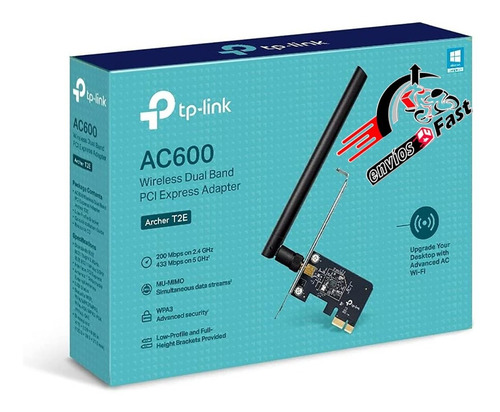 Archer T2e Tarjeta Pci Express Inalámbrico De Doble Banda 