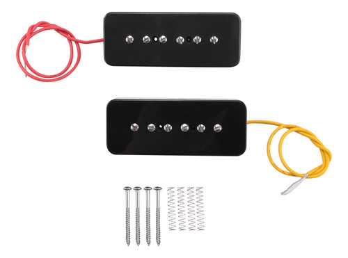 Juego De Barras De Jabón Neck Bridge P90 Pickup Alnico 5 Ele