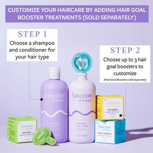 Shampoo & Conditioner Set Function Of Beauty Wavy Hair 330ml
