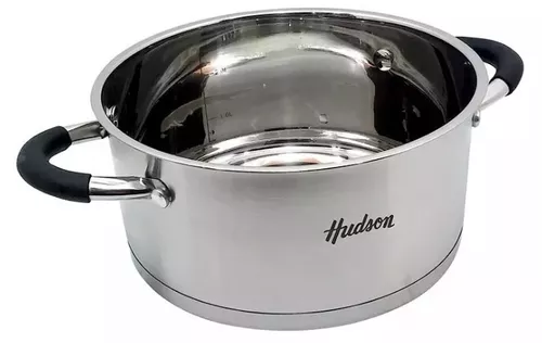 Batería De Cocina Acero Inoxidable 6 Piezas Inducción — Hudson Cocina