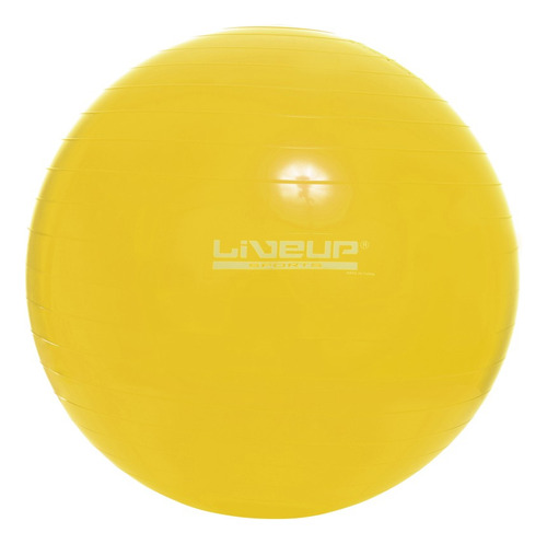 Bola Suíça Para Pilates 75 Cm Liveup Ls3221 75 Amarelo