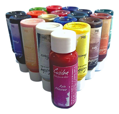 Tinta Cuiloa 30 Ml, 5 Colores A Escoger
