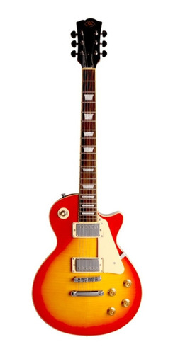 Guitarra Eléctrica Sx Ef3 Series - Tipo Lp Cherry Sunburst 